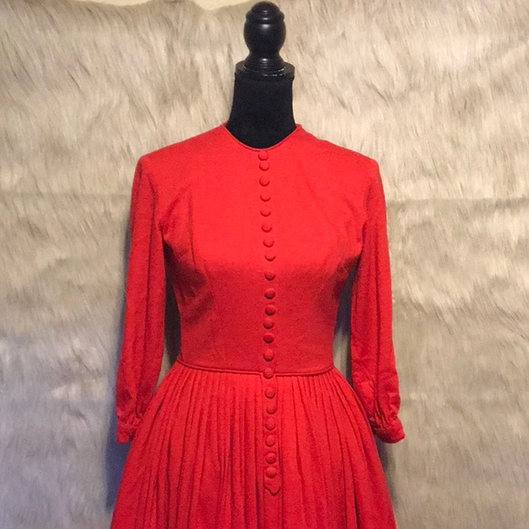 Vintage Dresses & Skirts - VINTAGE 50’s Suzy Perette Button Front Dress 0